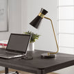 Modern Accents Unique Design Metal Cone-Shaped Desk Lamp