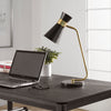 Modern Accents Unique Design Metal Cone-Shaped Desk Lamp
