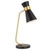 Modern Accents Unique Design Metal Cone-Shaped Desk Lamp