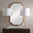 Modern Accents Elegant Metal Body Round Crystal Base Table Lamp - Set of 2