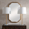 Modern Accents Elegant Metal Body Round Crystal Base Table Lamp - Set of 2