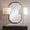 Modern Accents Elegant Metal Body Round Crystal Base Table Lamp - Set of 2