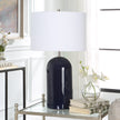 Modern Accents Beautiful Dome Shaped Ceramic Table Lamp