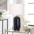 Modern Accents Beautiful Dome Shaped Ceramic Table Lamp