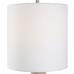 Modern Accents Textured Organic Shaped Porcelain Ceramic Table Lamp