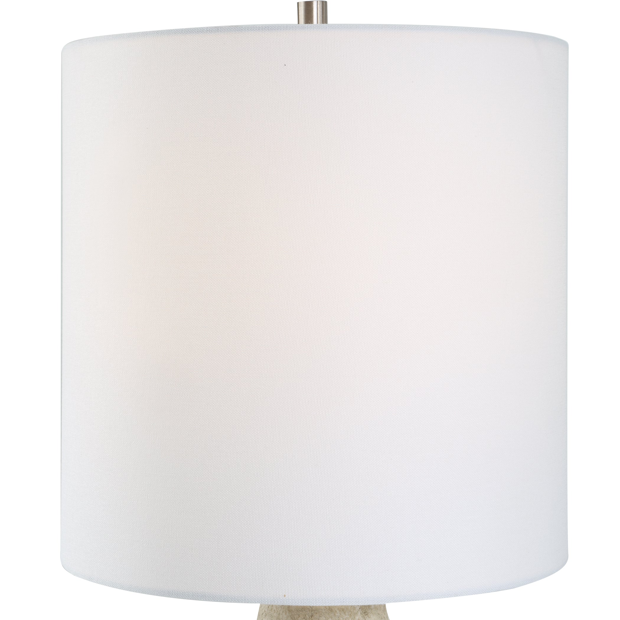 Modern Accents Textured Organic Shaped Porcelain Ceramic Table Lamp