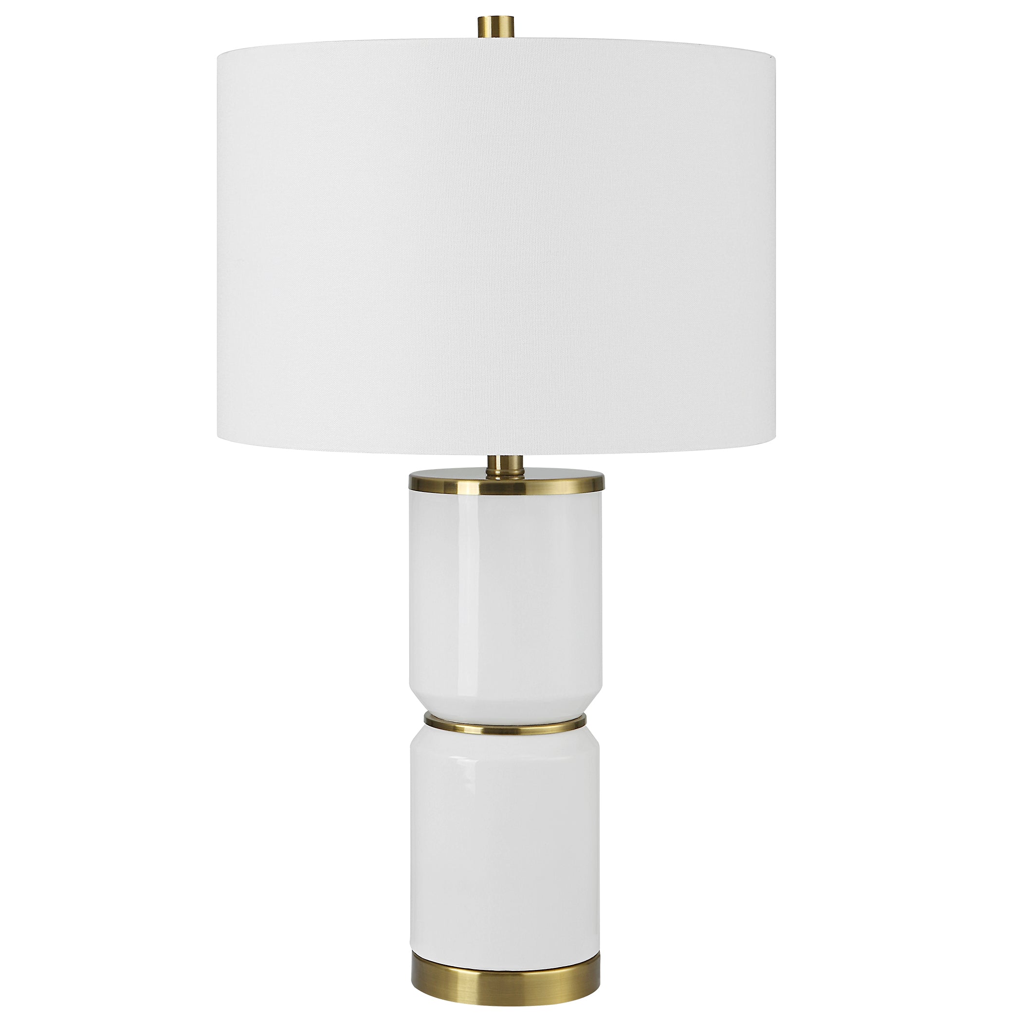 Modern Accents Gloss Ceramic Table Lamp