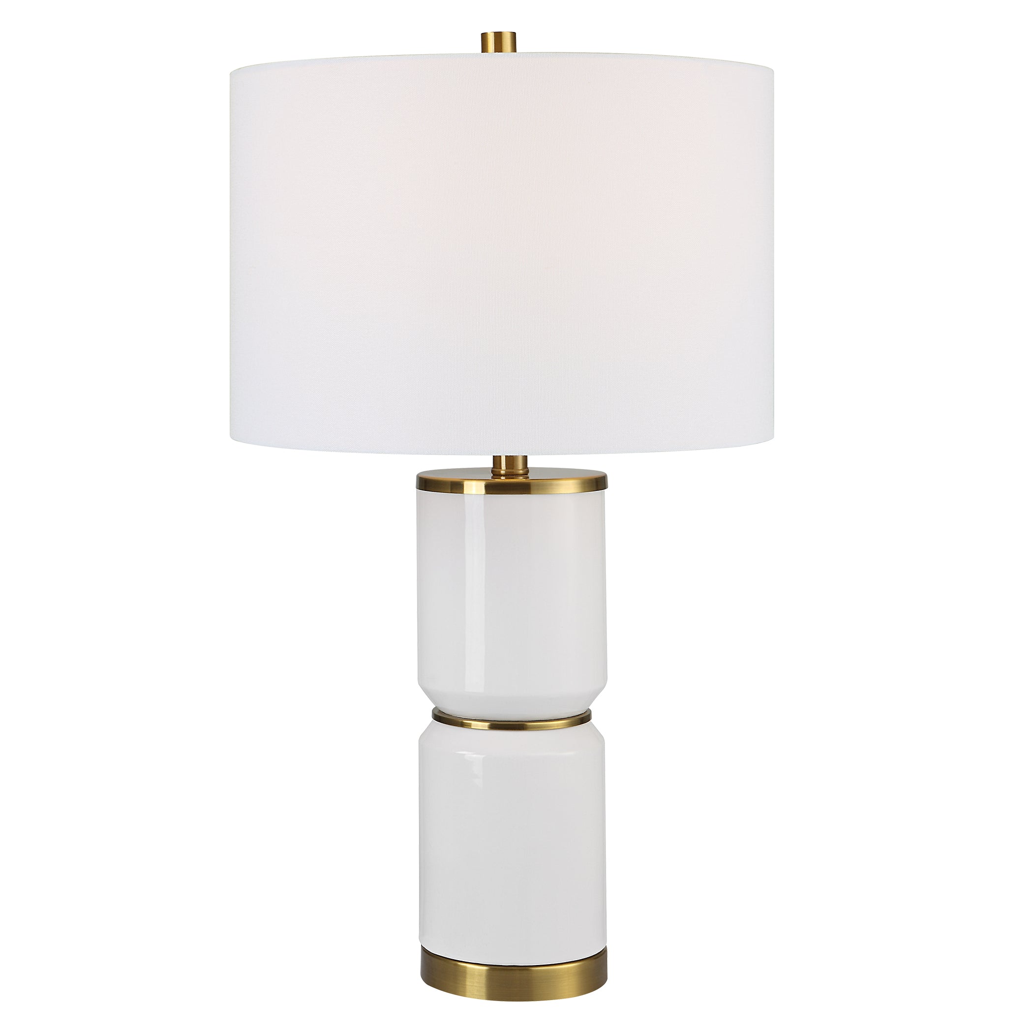 Modern Accents Gloss Ceramic Table Lamp