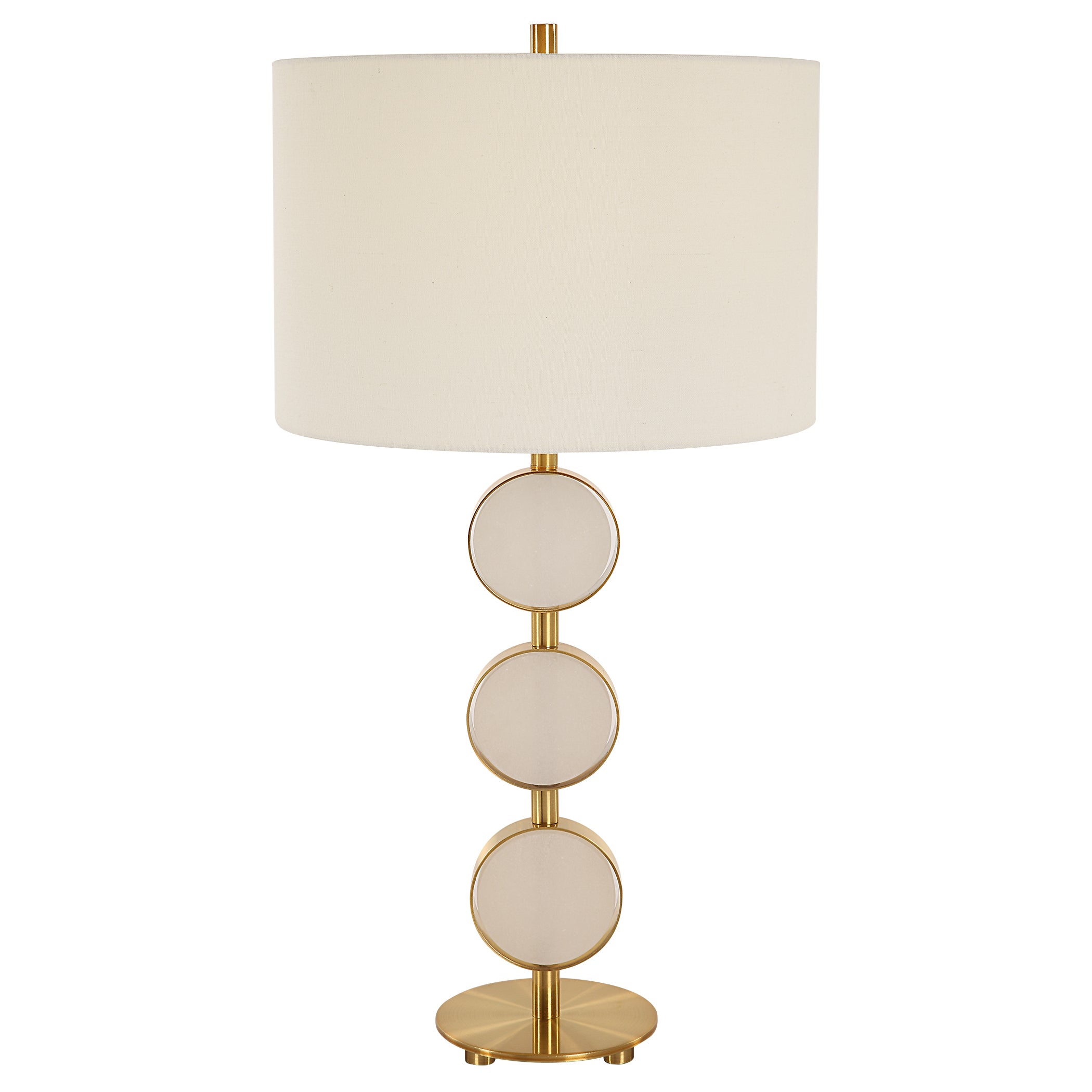 Uttermost Three Rings Contemporary Table Lamp