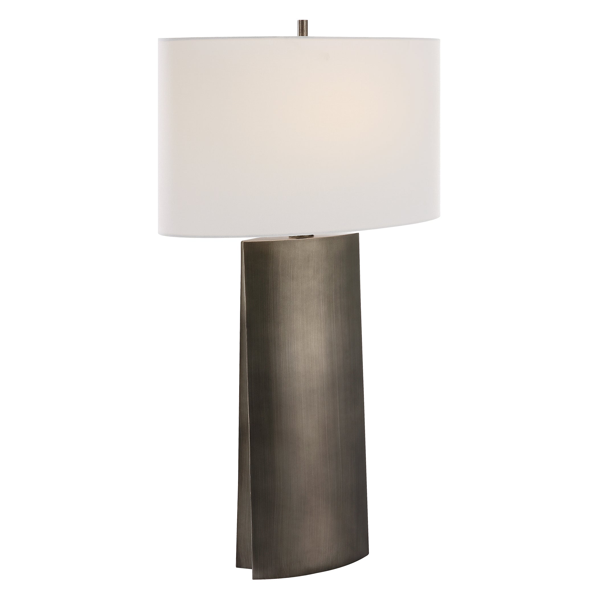 Uttermost V-Groove Modern Table Lamp