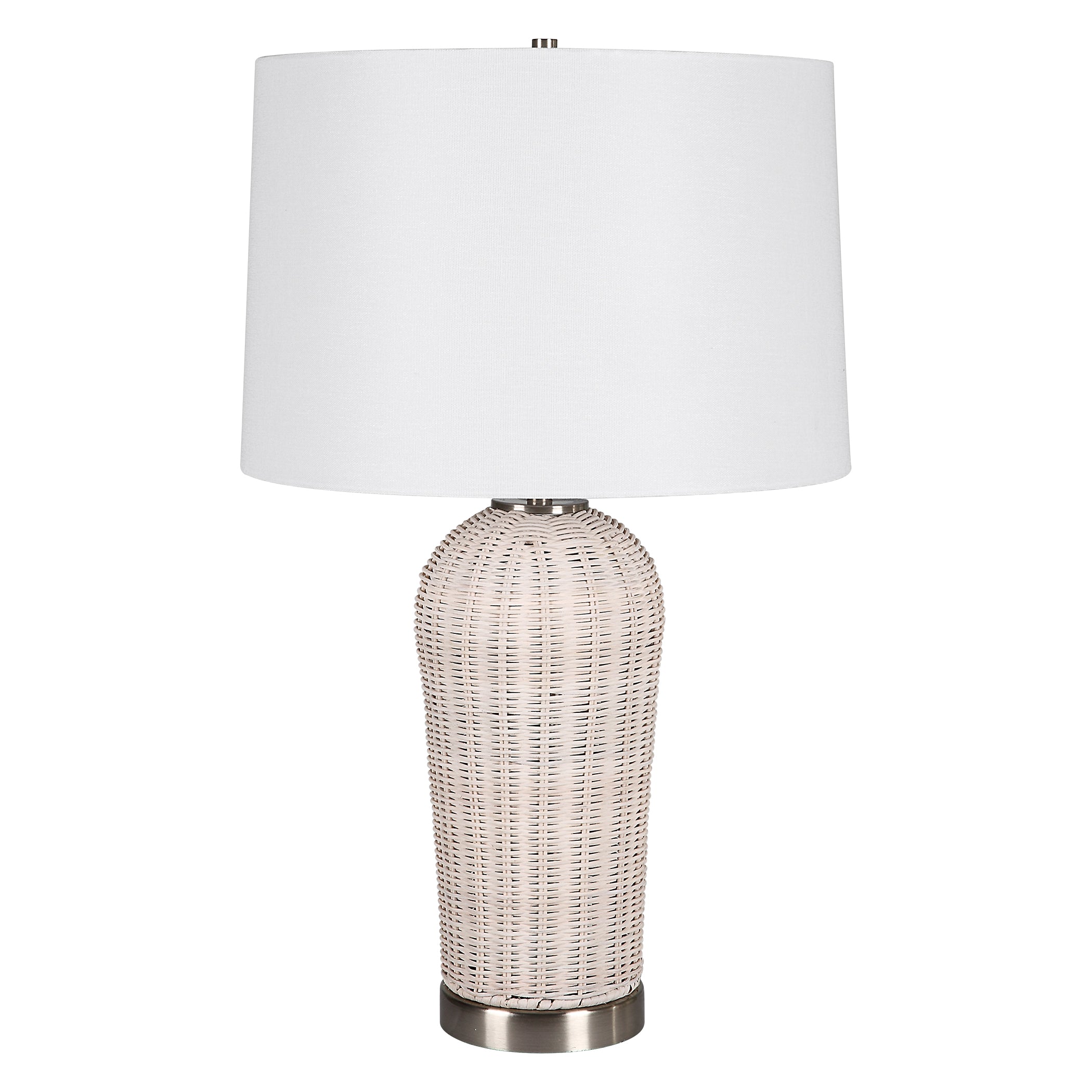 Modern Accents Woven Rattan Table Lamp