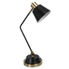 Modern Accents Gold Finish Desk Lamp