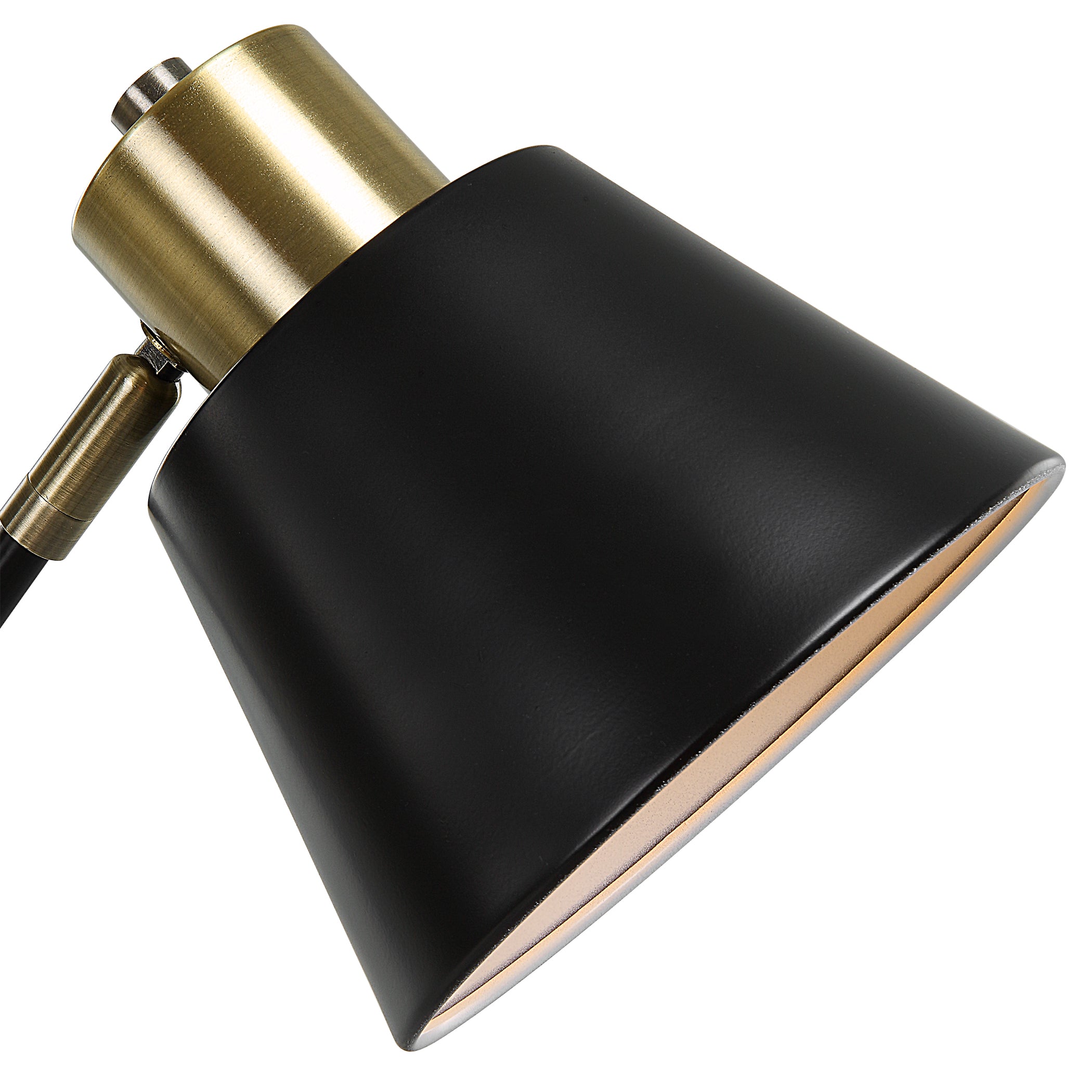 Modern Accents Gold Finish Desk Lamp