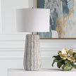 Modern Accents Ceramic Stone Finish Table Lamp