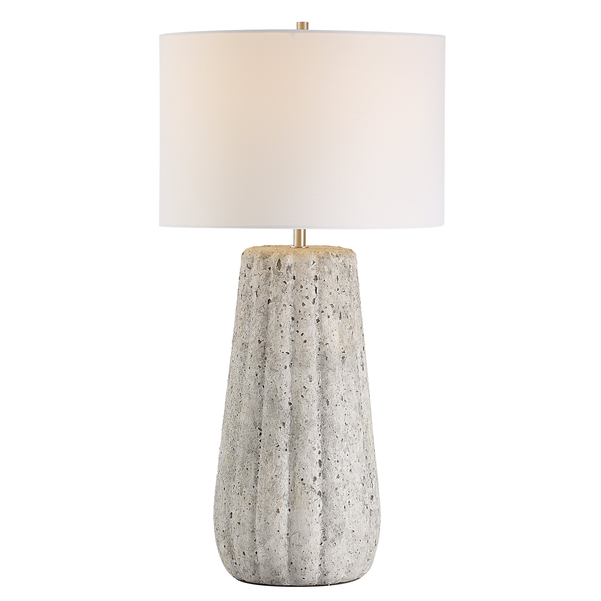 Modern Accents Ceramic Stone Finish Table Lamp
