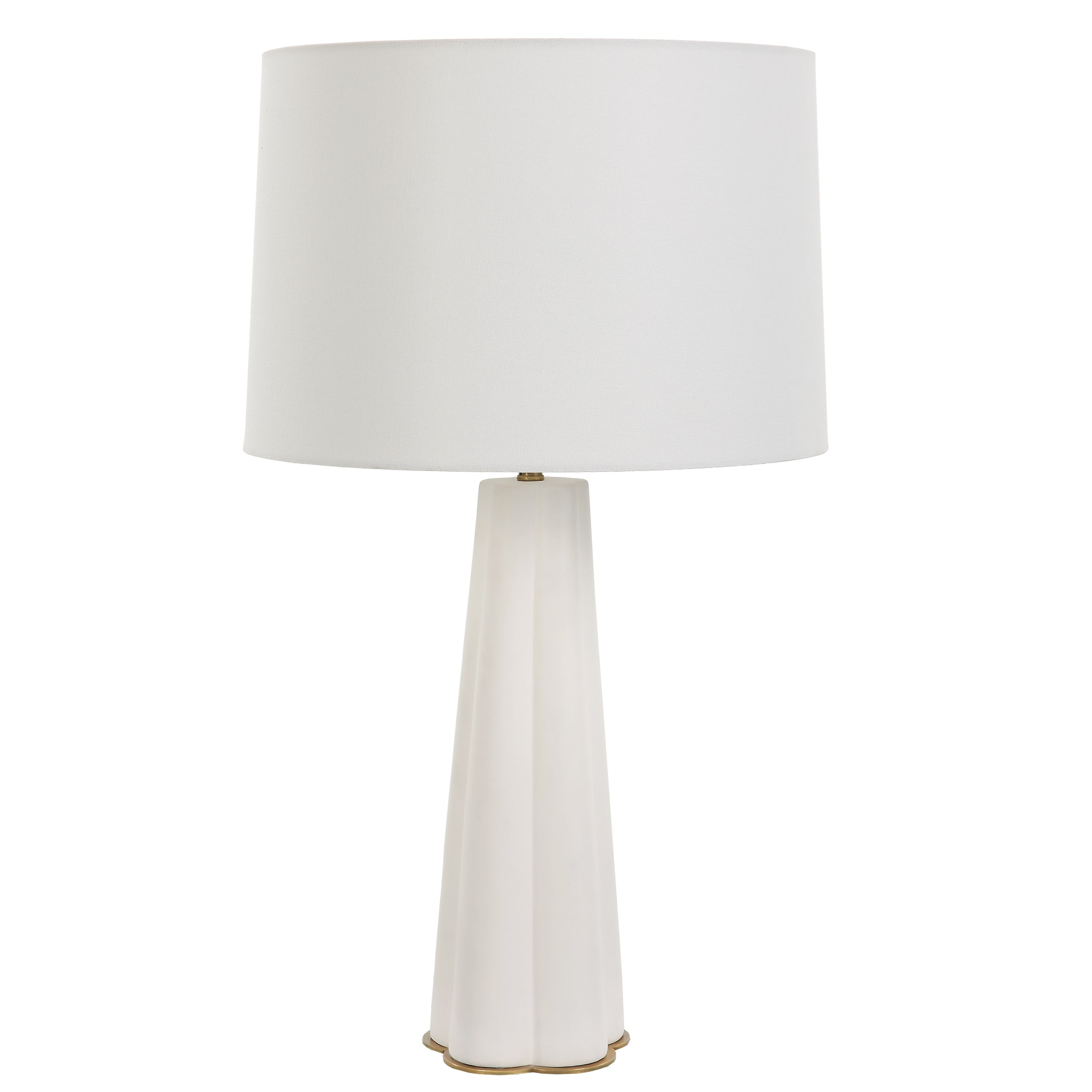 Modern Accents Clover Shaper Ceramic Table Lamp
