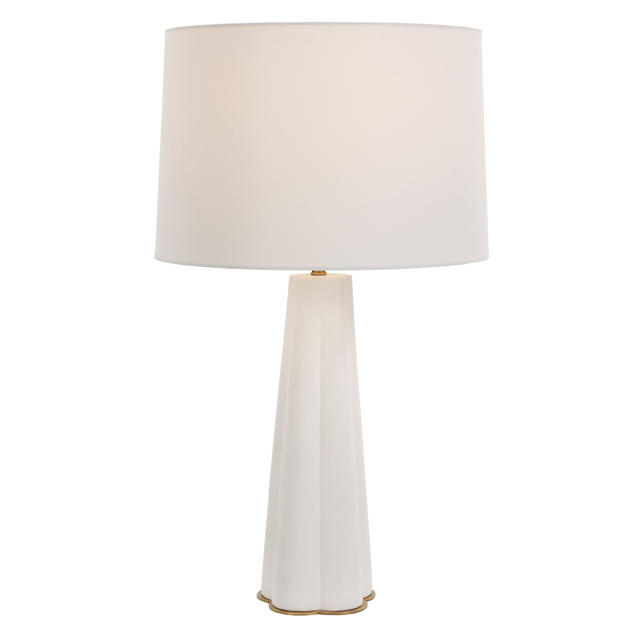 Modern Accents Clover Shaper Ceramic Table Lamp
