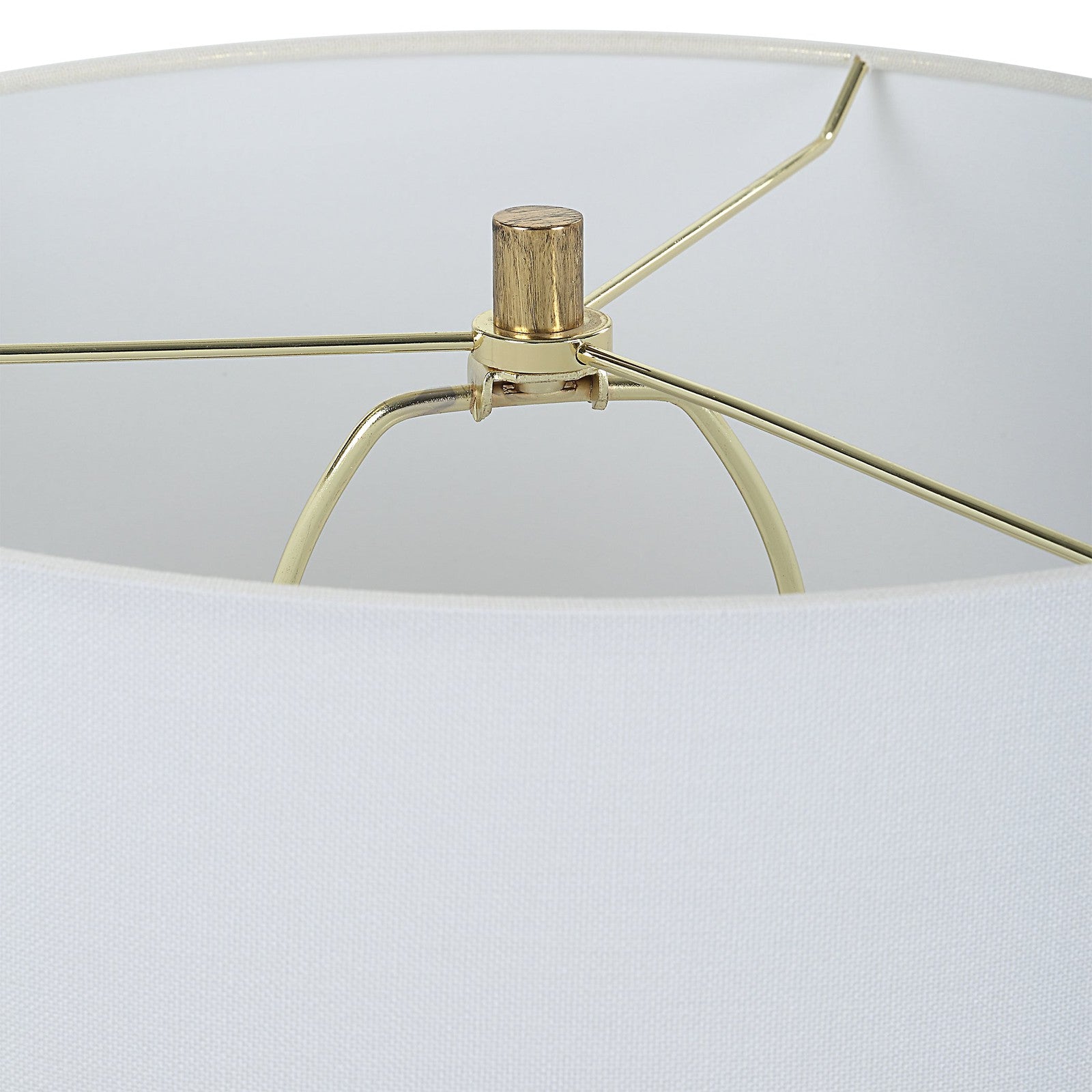 Modern Accents Hexagon Shaped Table Lamp
