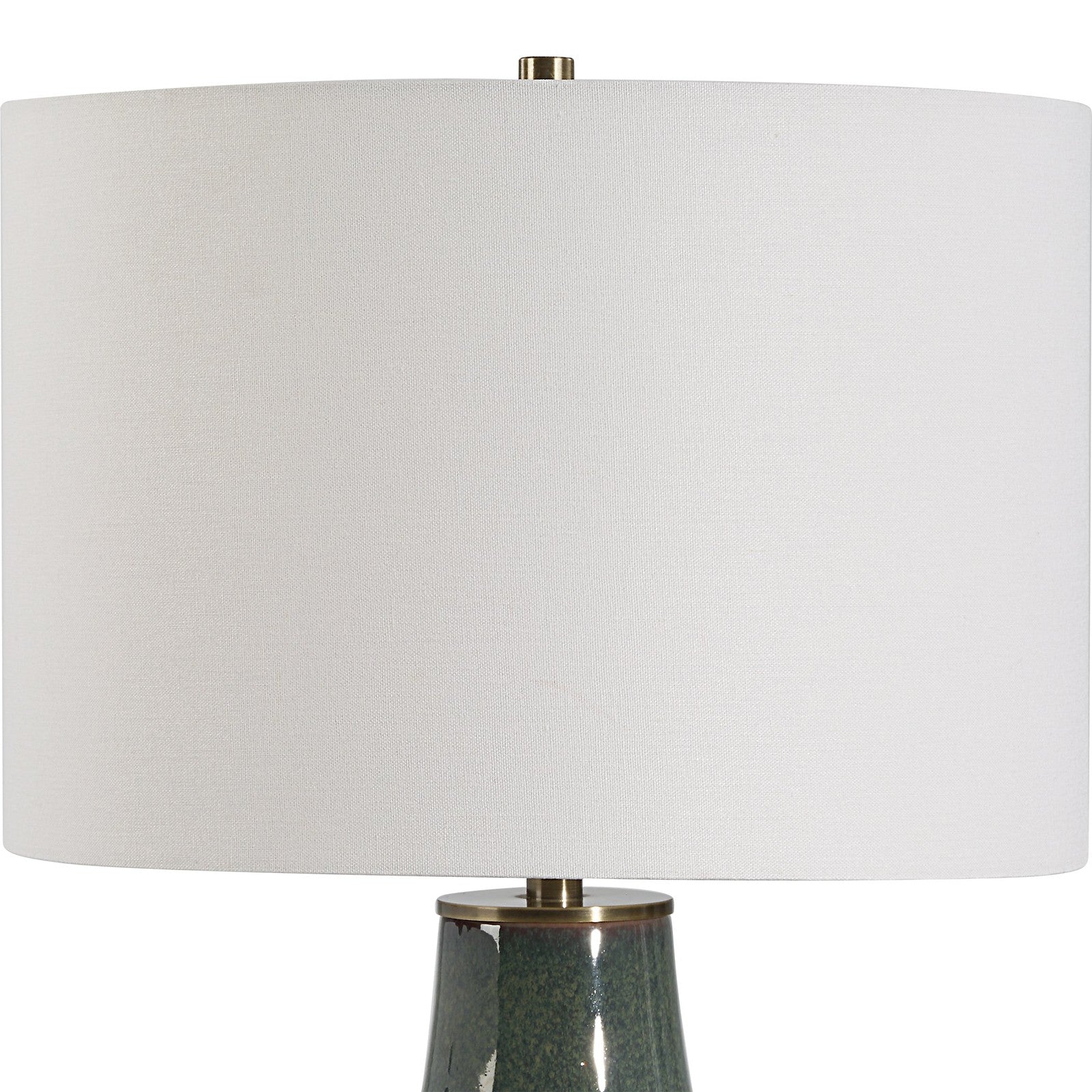Modern Accents Beautiful Ceramic Round Table Lamp