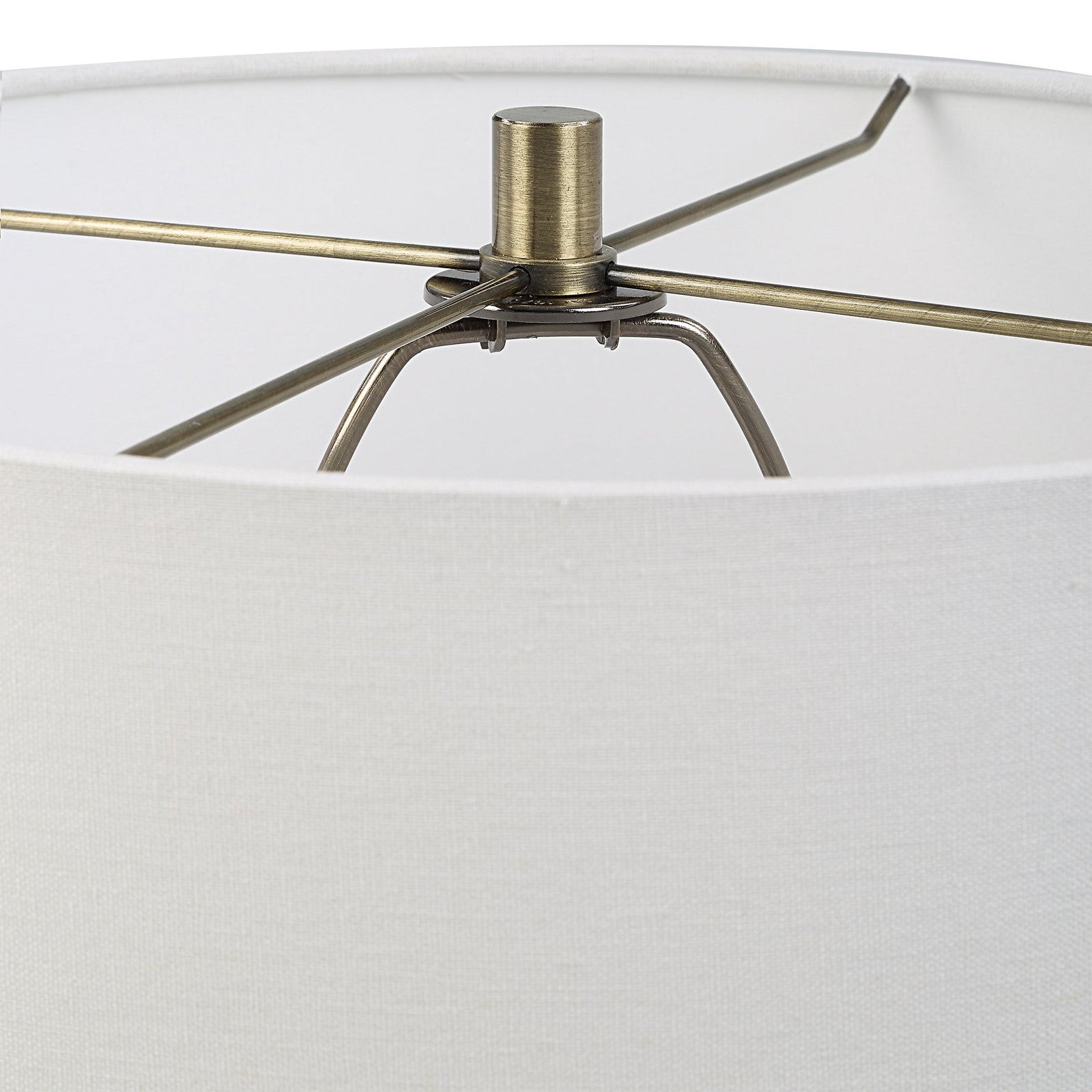 Modern Accents Beautiful Ceramic Round Table Lamp