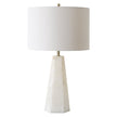Modern Accents Hexagon Shaped Marble Table Lamp