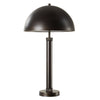 Modern Accents Knurling Adorns Top Table Lamp