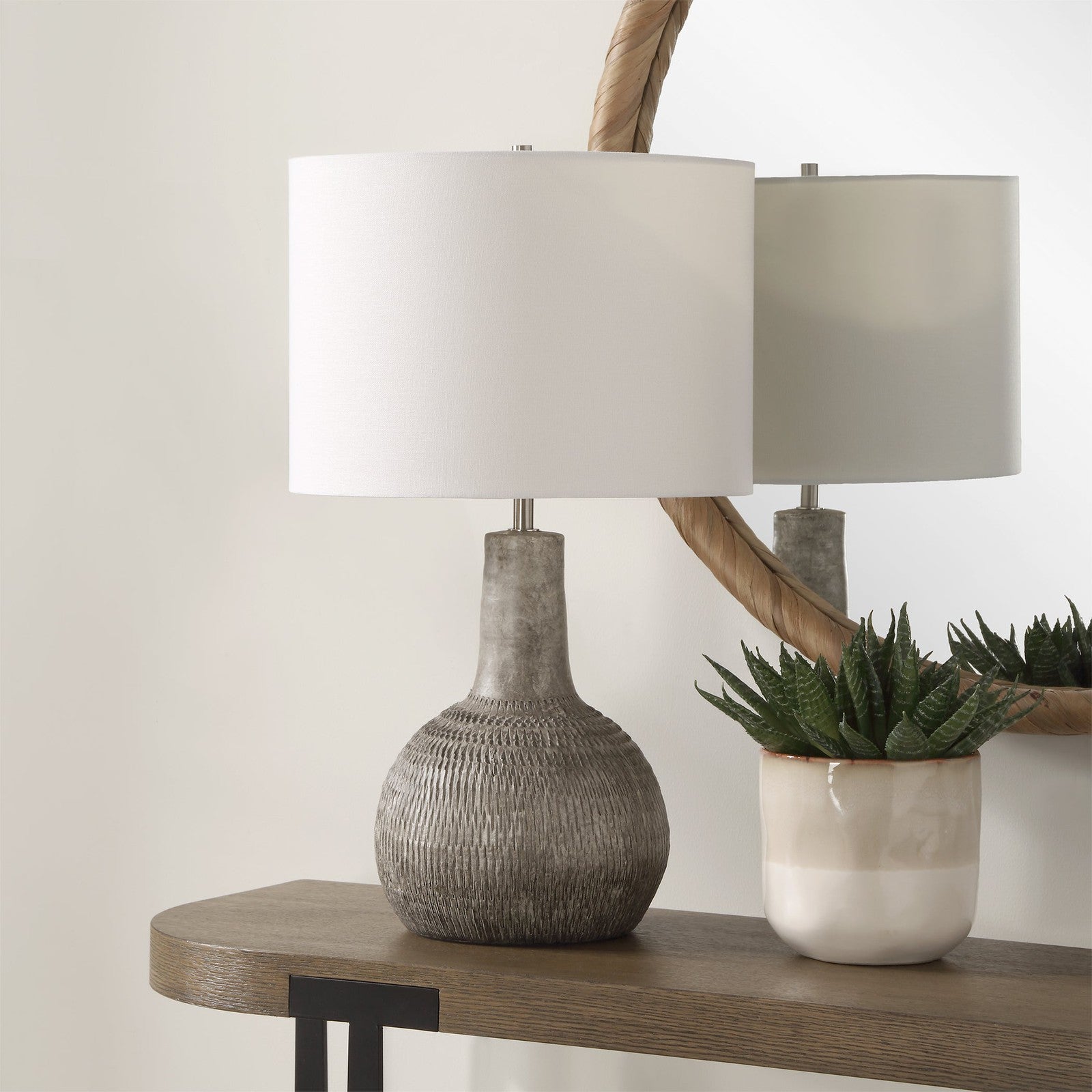 Modern Accents Gourd Shaped Table Lamp