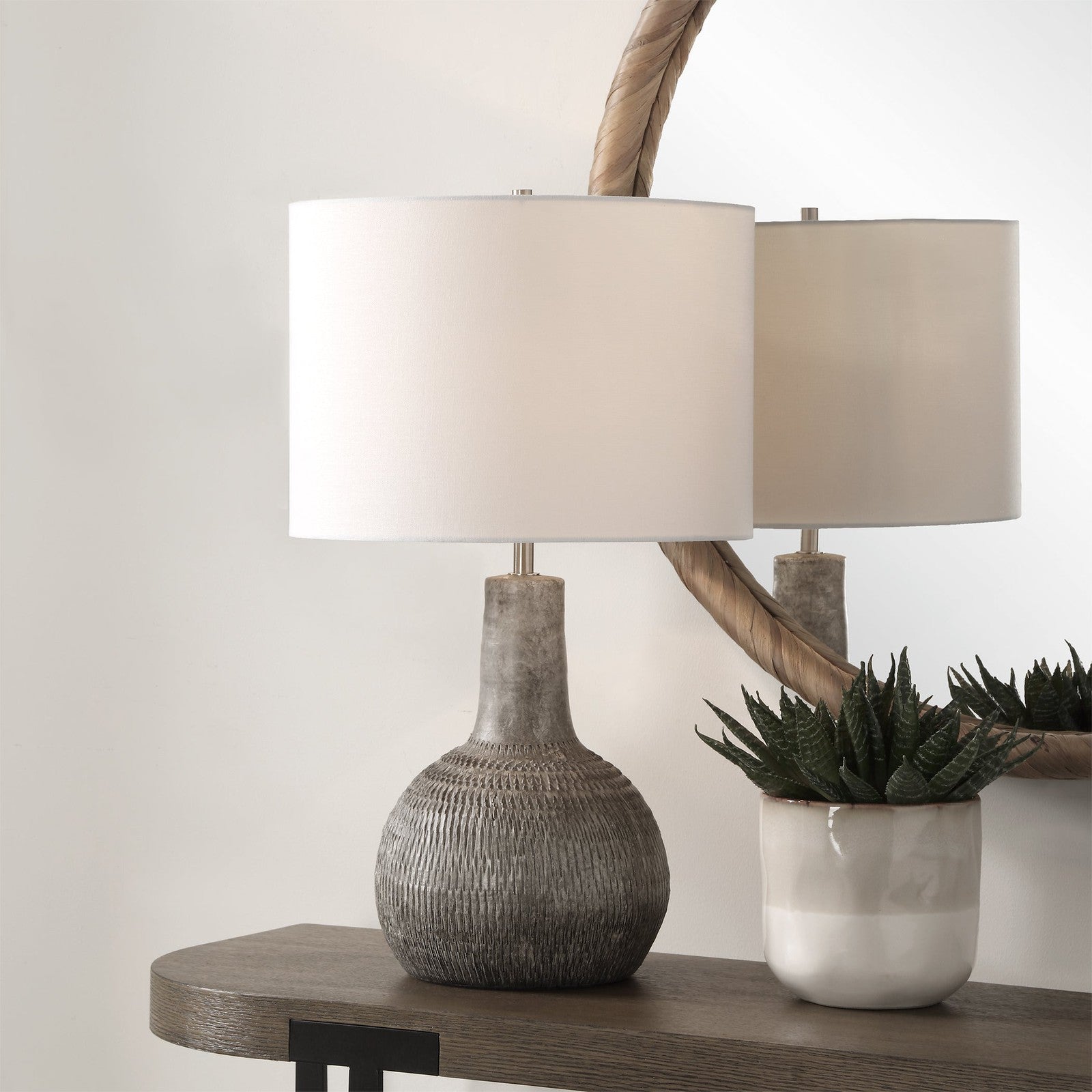 Modern Accents Gourd Shaped Table Lamp