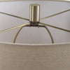 Modern Accents Textured Round Table Lamp