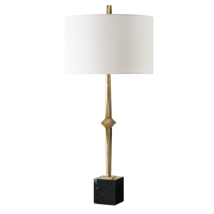 Uttermost Suranne Antique Brass Table Lamp