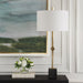 Uttermost Suranne Antique Brass Table Lamp