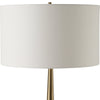 Uttermost Faro White Marble Floor Lamp