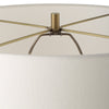 Uttermost Faro White Marble Floor Lamp