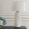 Uttermost Vida White Table Lamp