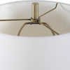 Modern Accents Round Black Marble Base Buffet Lamp