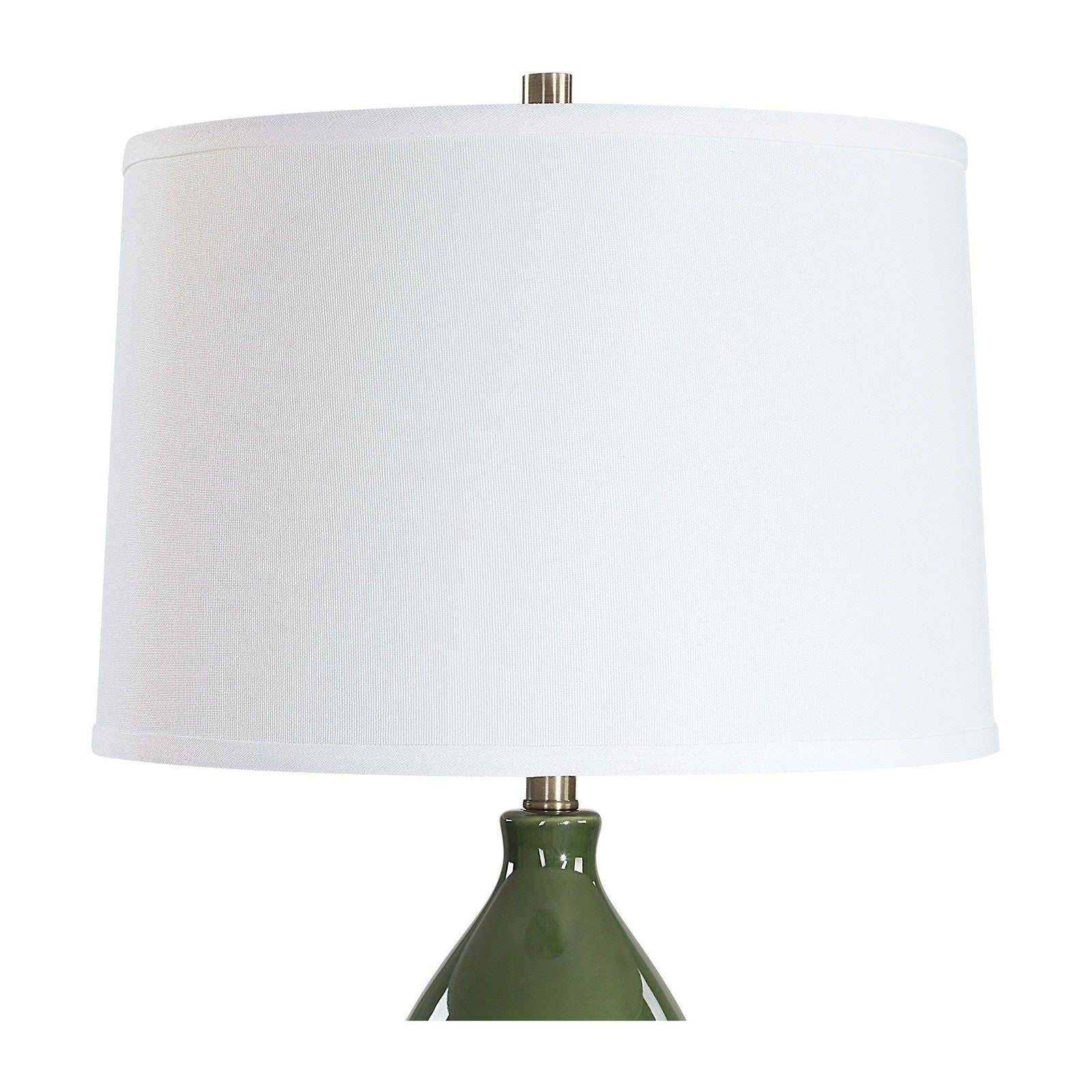Modern Accents Gourd Shaped Ceramic Base Table Lamp