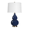 Modern Accents Gourd Shaped Ceramic Base Table Lamp