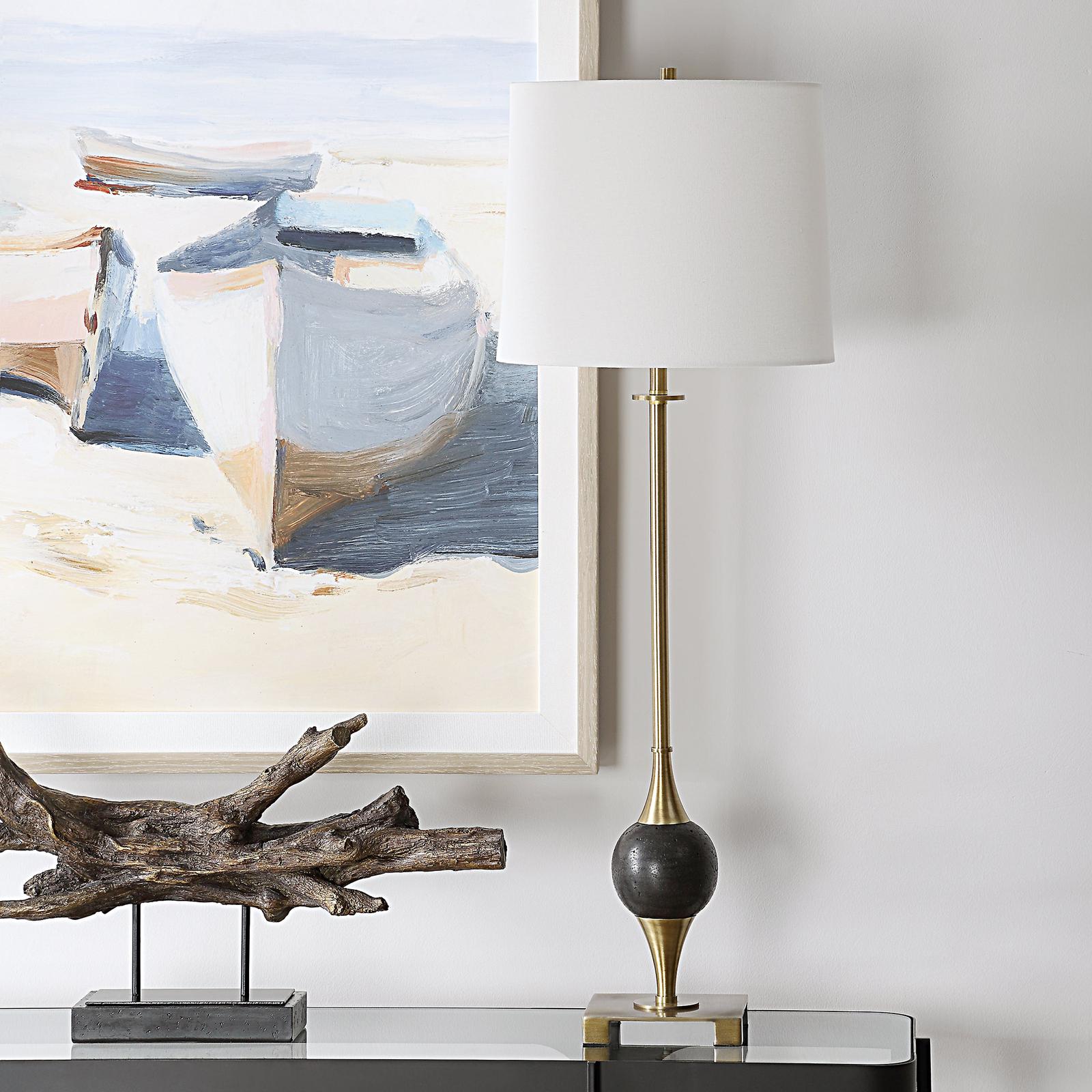 Uttermost Dempsey Marble Buffet Lamp