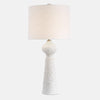 Uttermost Sota Textured White Table Lamp