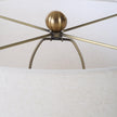 Uttermost Helston Dark Charcoal Table Lamp