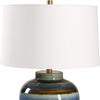 Uttermost Judarn Blue Brown Table Lamp