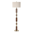 Uttermost Stacked Wooden Floor Lamp