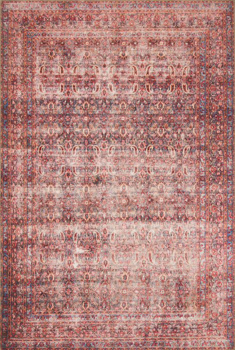 Loloi II Loren LQ-05 Eggplant / Crimson Rug