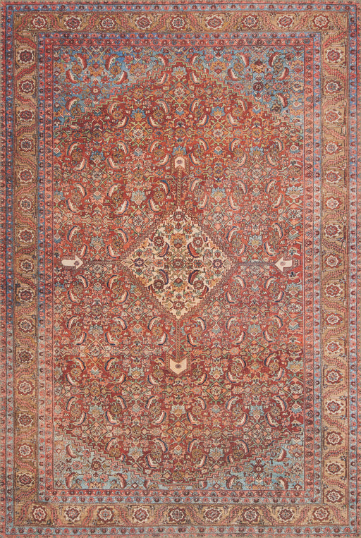 Loloi II Loren LQ-06 Red / Multi Rug