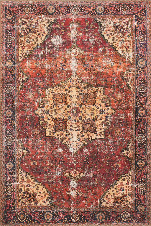 Loloi II Loren LQ-07 Red / Navy Rug