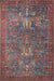 Loloi II Loren LQ-10 Blue / Red Rug