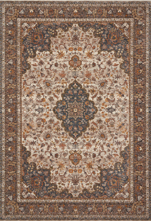 Loloi Lourdes LOU-01 Natural / Ocean Rug