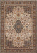 Loloi Lourdes LOU-01 Natural / Ocean Rug