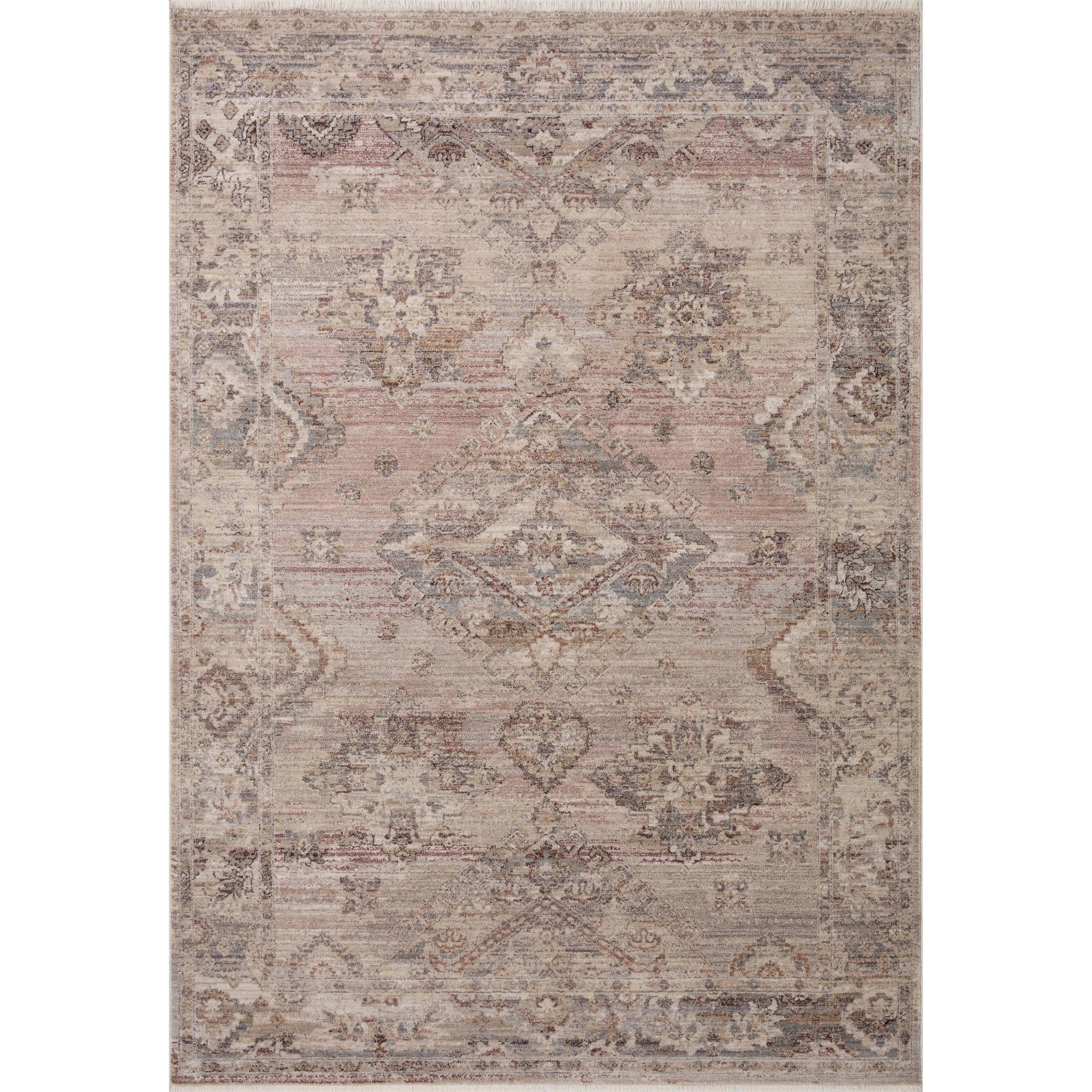 Loloi Lyra LYR-01 Blush / Dove Rug