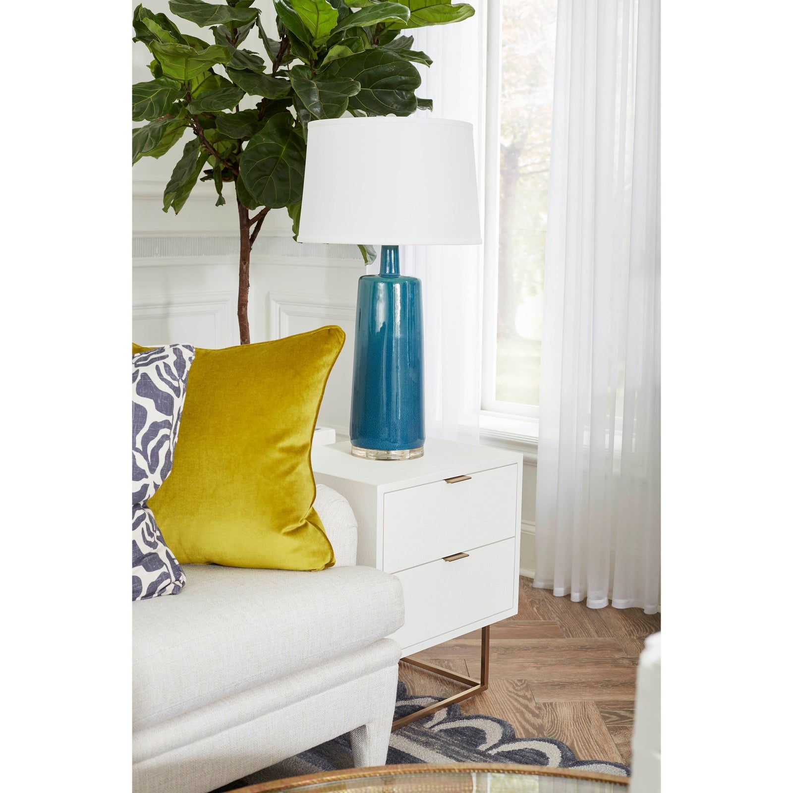 Villa & House Cubik 2-Drawer Side Table